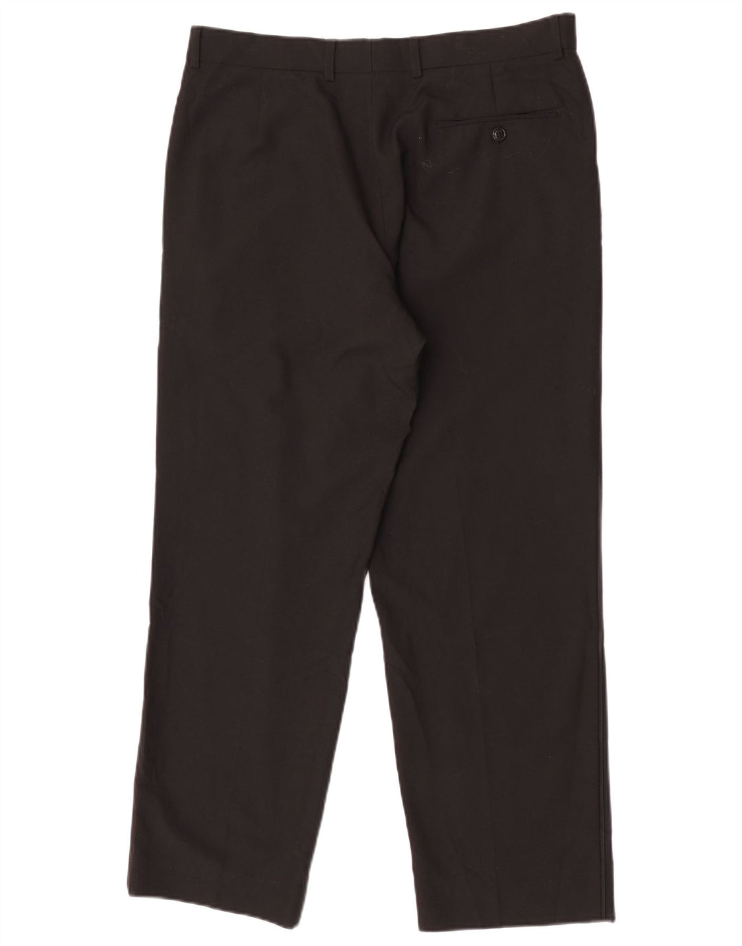 Pantaloni chino drepți pentru bărbați Marks & Spencer L34 L29 Poliester negru