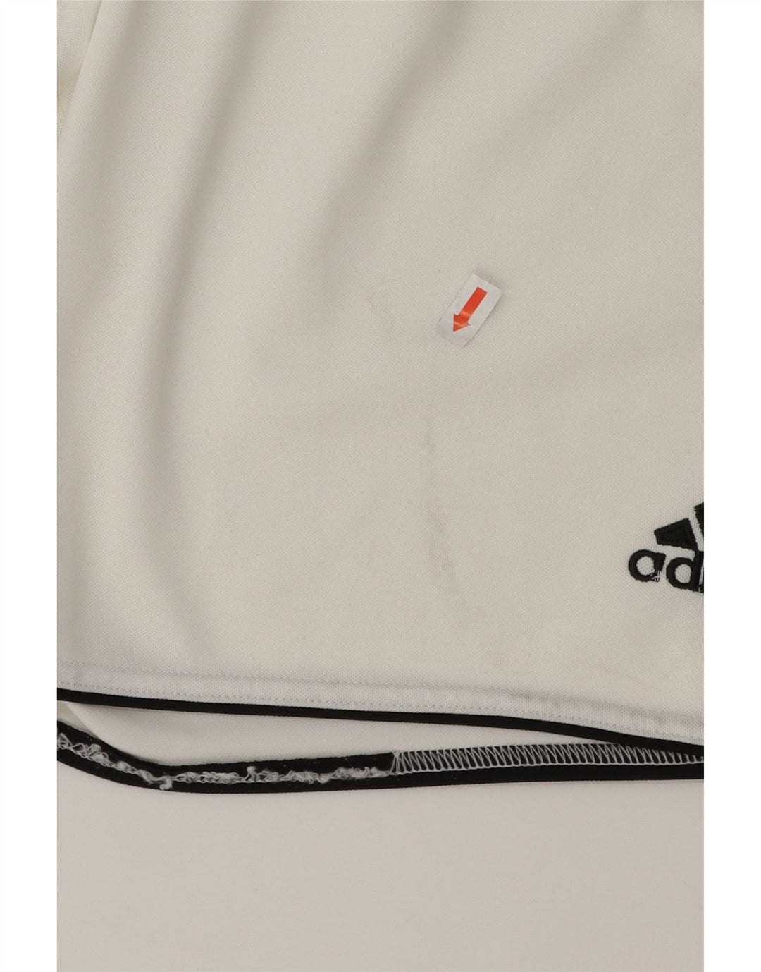 ADIDAS Mens Sport Shorts Small  White Polyester Vintage Adidas and Second-Hand Adidas from Messina Hembry 
