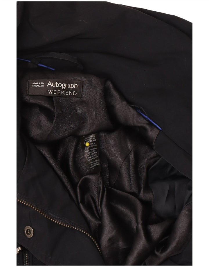 Palton pentru femei Marks & Spencer Autograph Windbreaker UK 12 Medium Black