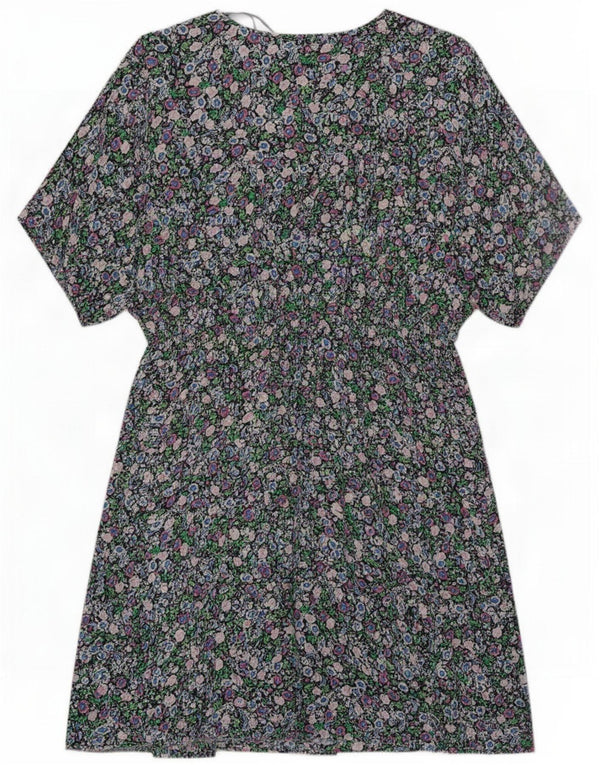 Rochie A-Line pentru femei Marks & Spencer UK 16, mare, multicoloră, florală
