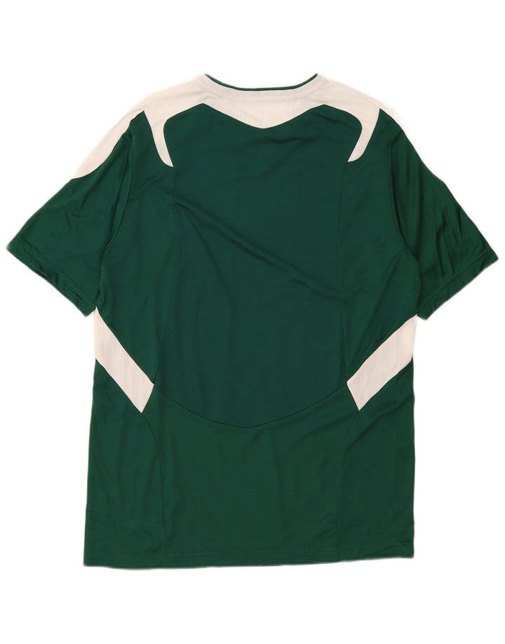 Tricou Adidas Mason pentru bărbați Top mare, verde, poliester color bloc