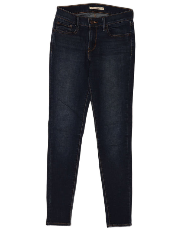 Blugi Levi's 710 Super Skinny pentru femei W27 L30 Bumbac bleumarin