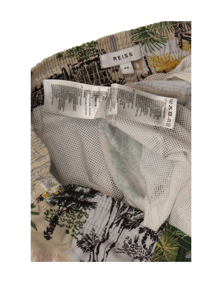 Pantaloni scurți de înot grafic pentru bărbați Reiss Poliester multicolor mediu