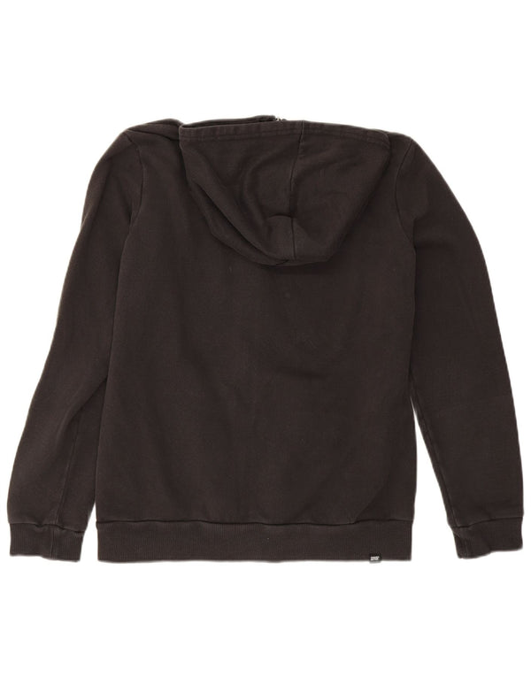 Pulover Puma Graphic Zip pentru femei UK 14 Bumbac mediu negru