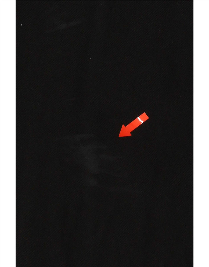 Tricou polo Nike pentru bărbați, mare, negru, bumbac