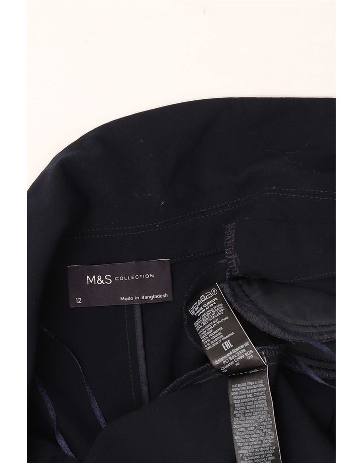 Marks & Spencer jachetă pentru femei cu mâneci 3/4 deschise, UK 12, mediu bleumarin