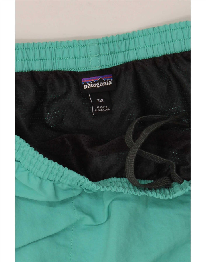 Pantaloni scurți sport pentru bărbați Patagonia 2XL Turcoaz Poliester