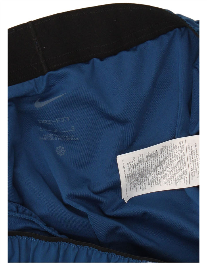 Pantaloni scurți sport Nike Dri Fit Graphic pentru bărbați, mari, albastru, poliester