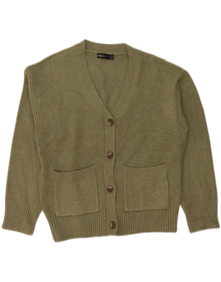 Pulover cardigan supradimensionat pentru femei Marks & Spencer UK 14 Medium Khaki