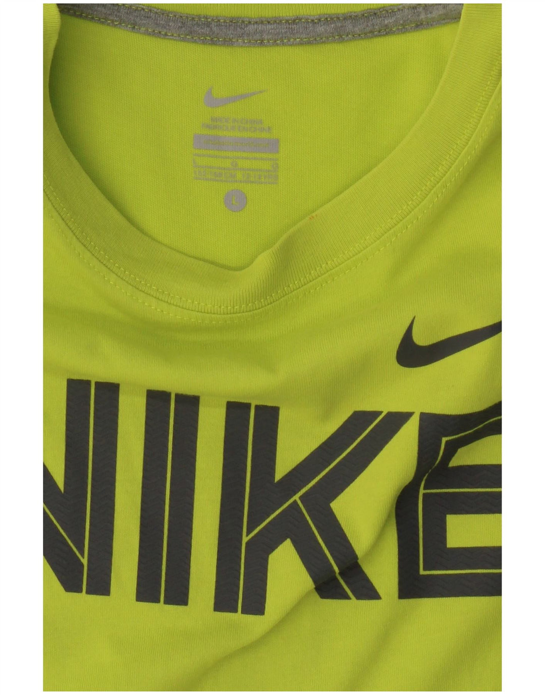 Vesta grafică pentru băieți NIKE Top 12-13 ani mare verde