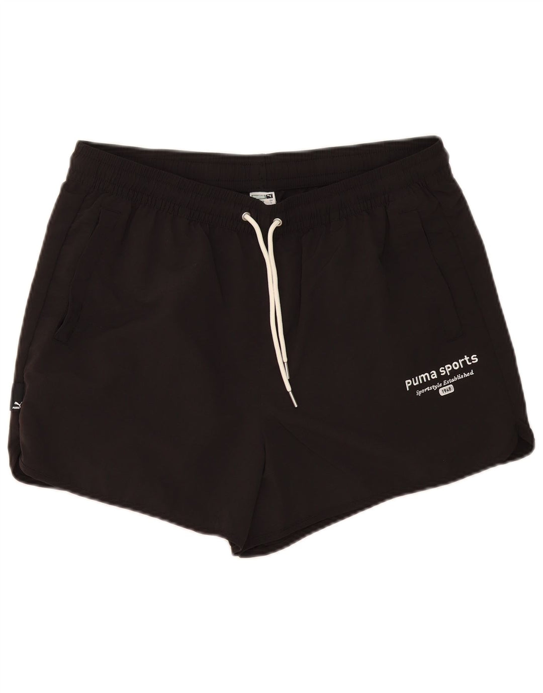 Pantaloni scurți sport Puma pentru bărbați, mari, negru, nailon
