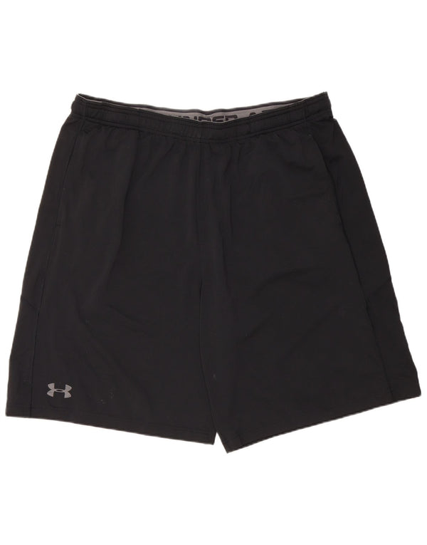 Pantaloni scurți sport pentru bărbați UNDER ARMOUR Heat Gear XL poliester negru