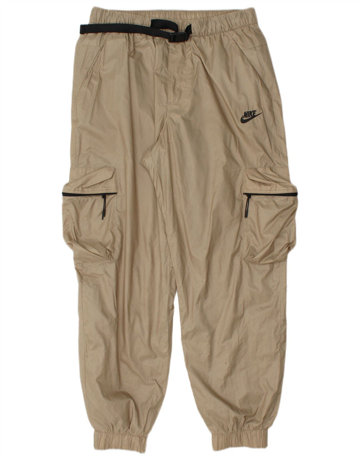 Pantaloni de trening Nike pentru bărbați Cargo Pantaloni de jogging Mediu Bej Poliester