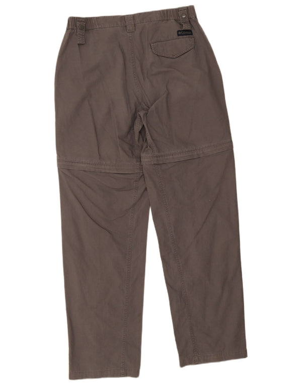 Pantaloni cargo drepti pentru bărbați Columbia W32 L34 bumbac gri