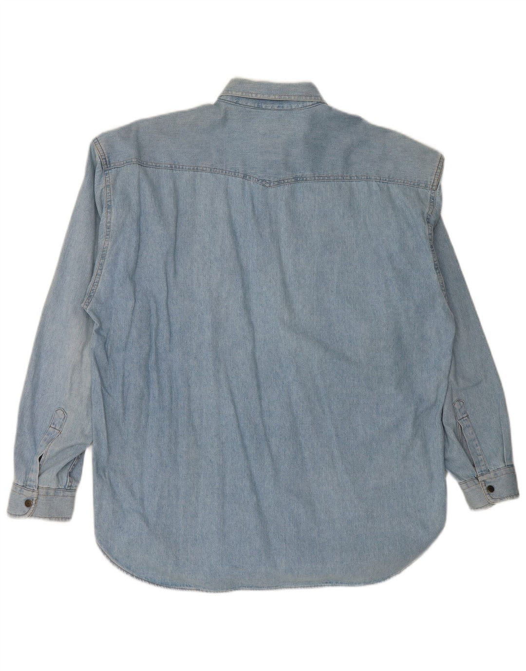 Cămașă de blugi pentru bărbați Casucci, bumbac albastru 2XL