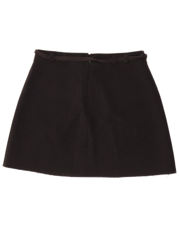 Fusta mini pentru femei Marks & Spencer UK 14 Large W30 Poliester negru