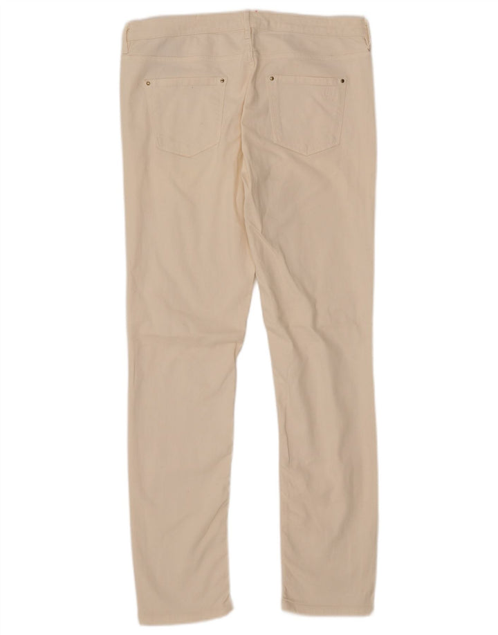 Blugi slim pentru femei Massimo Dutti EU 42 Large W32 L30 Bumbac alb