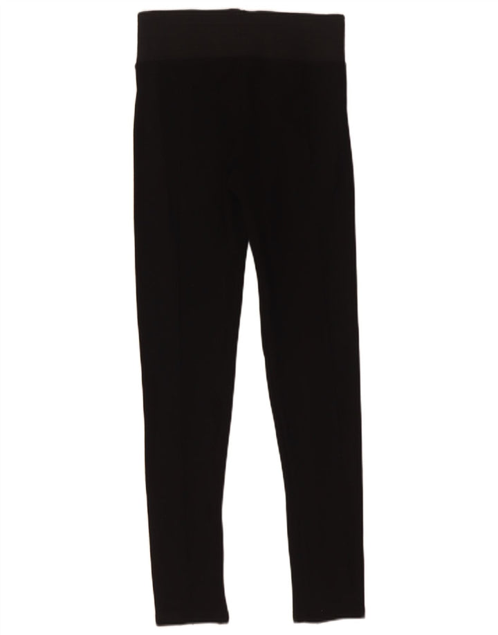 Leggings pentru femei Zara UK 8 Small Black Viscose