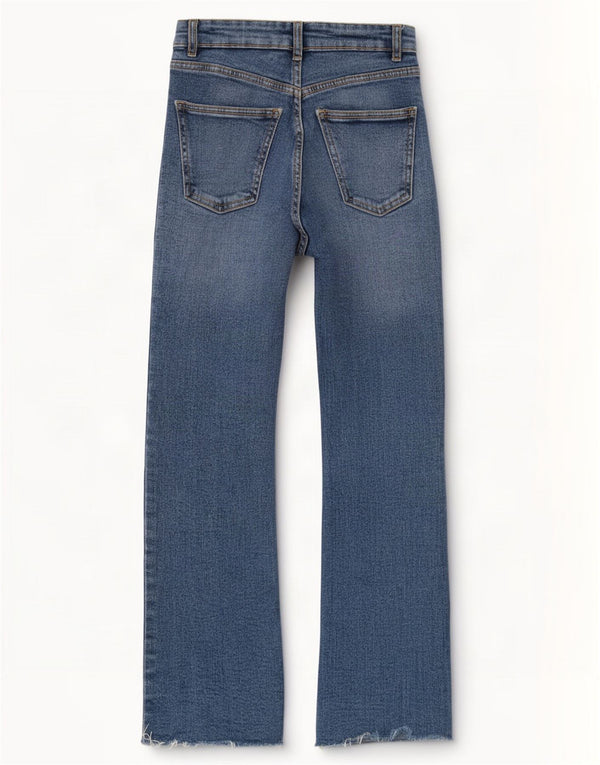 Blugi evazați pentru femei Zara EU 32 2XS W22 L25 Albastru
