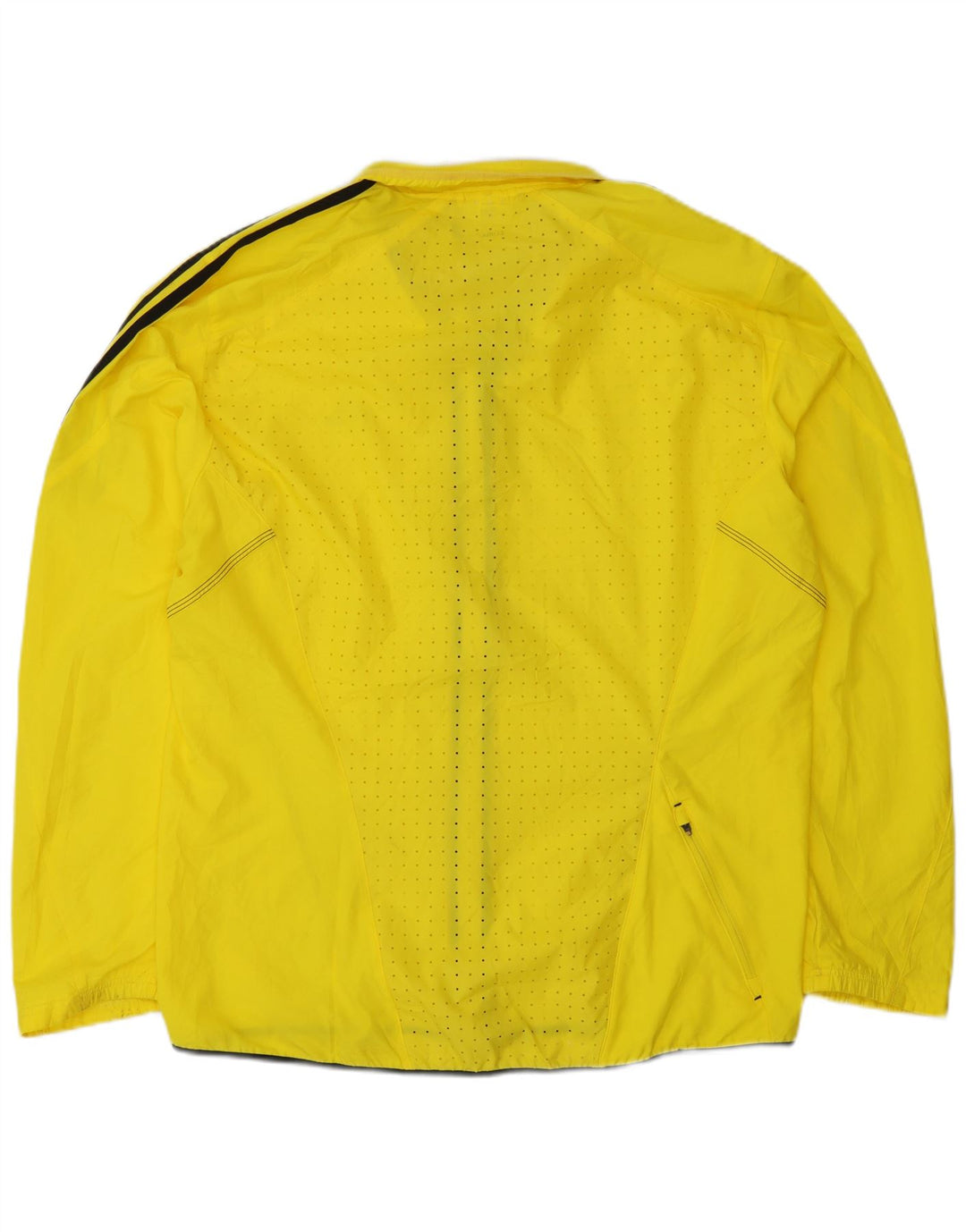 Jachetă de ploaie Adidas Clima Proof pentru bărbați Marea Britanie 40 Poliester galben mare