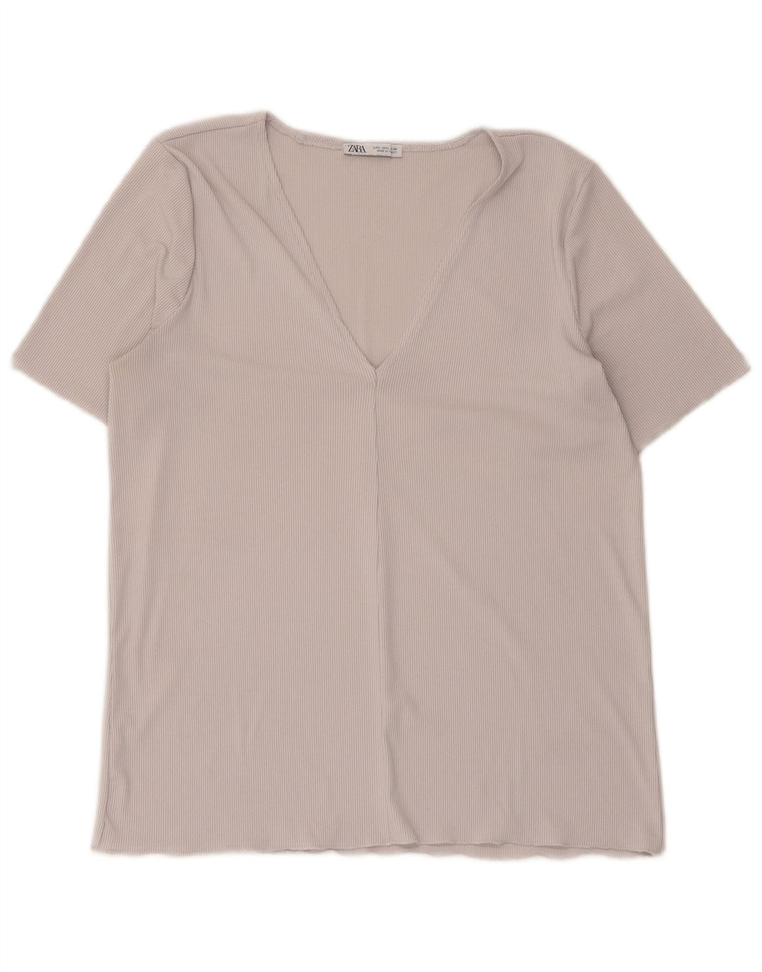 Tricou pentru femei Zara UK 14 Large Gri
