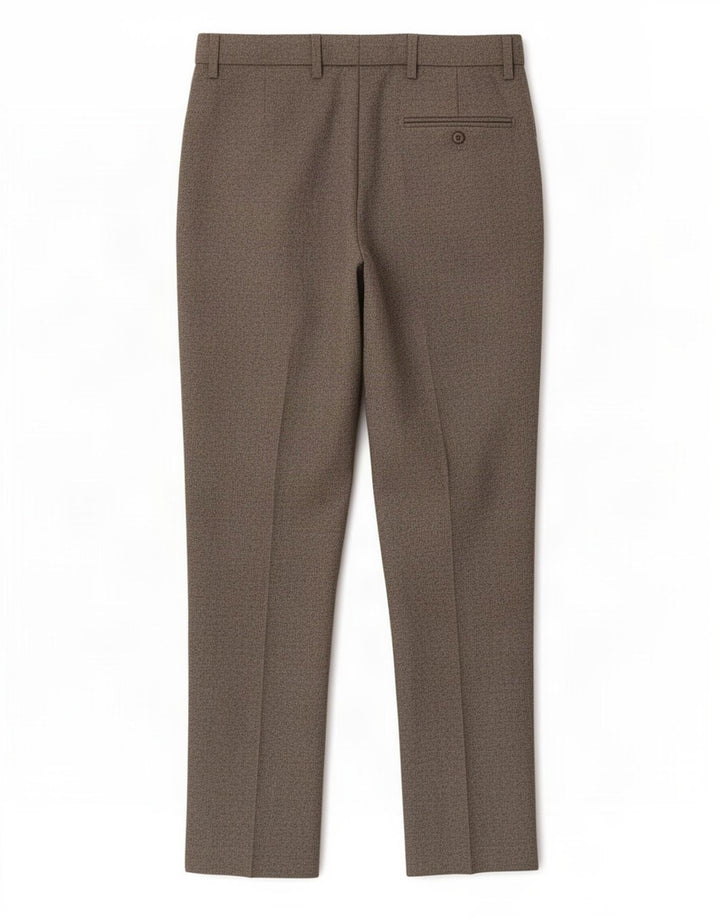 Pantaloni de costum obișnuiți drepti pentru bărbați Marks & Spencer L36 L31 poliester gri
