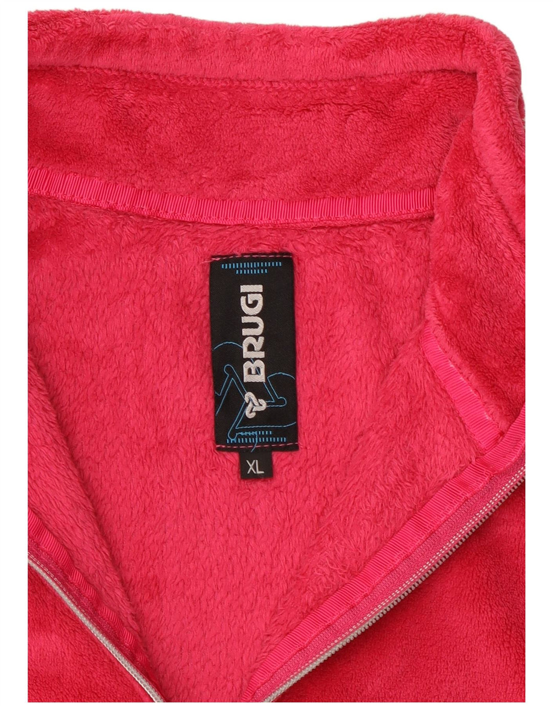 Jachetă fleece BRUGI pentru femei UK 18 XL roz poliester