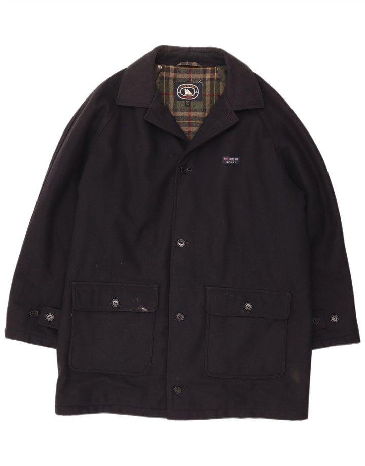 Palton pentru bărbați Sea & Sky UK 42 XL negru