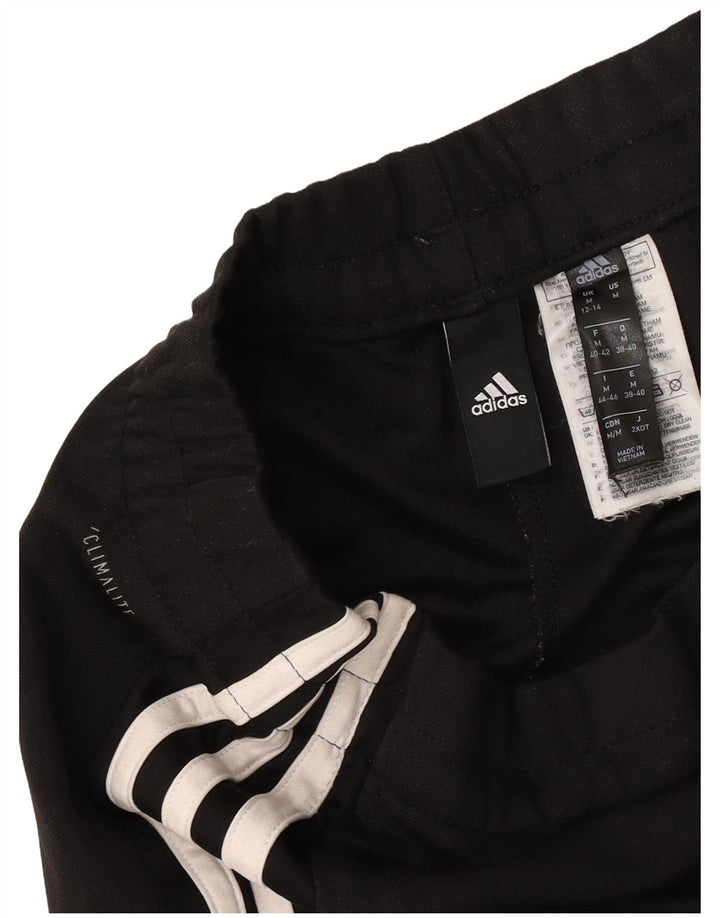 Pantaloni de trening Adidas Climalite pentru femei UK 12/14 Poliester mediu negru