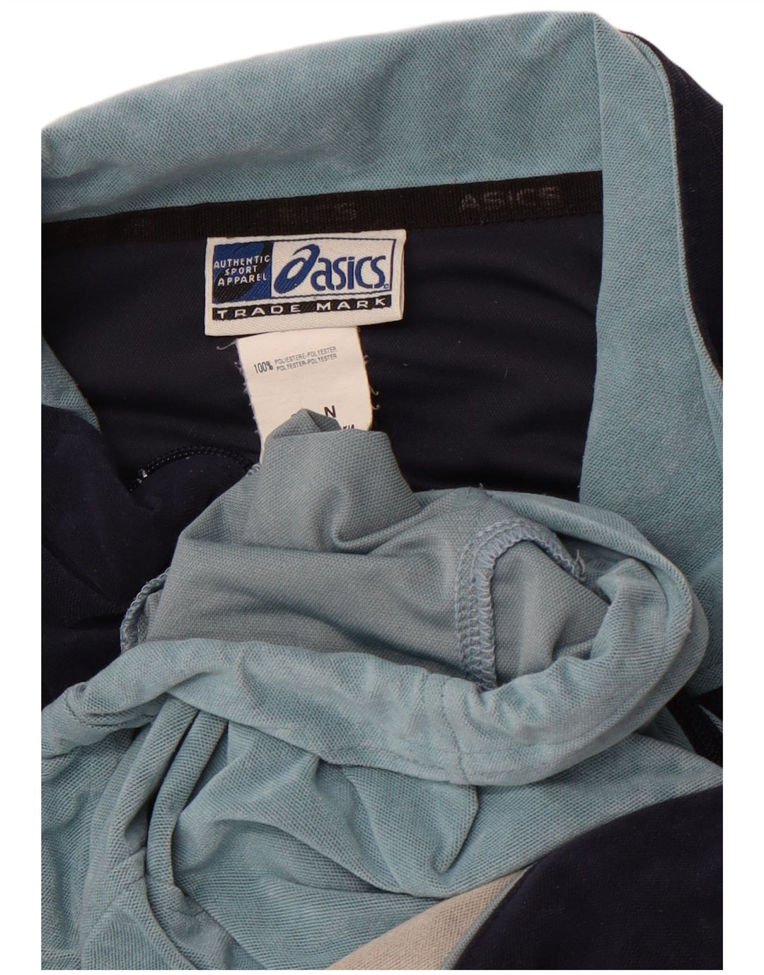 Jachetă de trening pentru bărbați ASICS, mare, albastru, poliester, sport