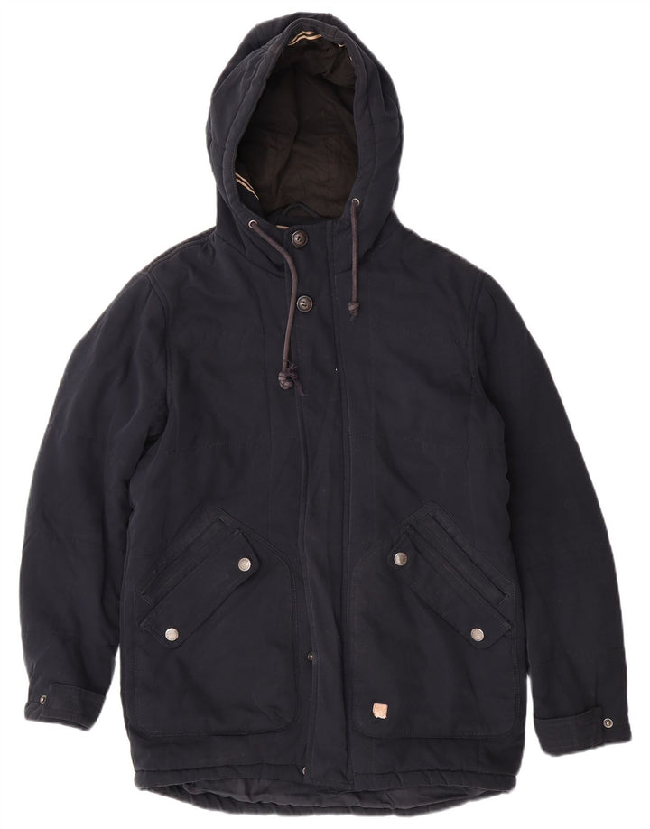 Jack & Jones jachetă de vânt cu glugă pentru bărbați UK 36 Poliester bleumarin mic