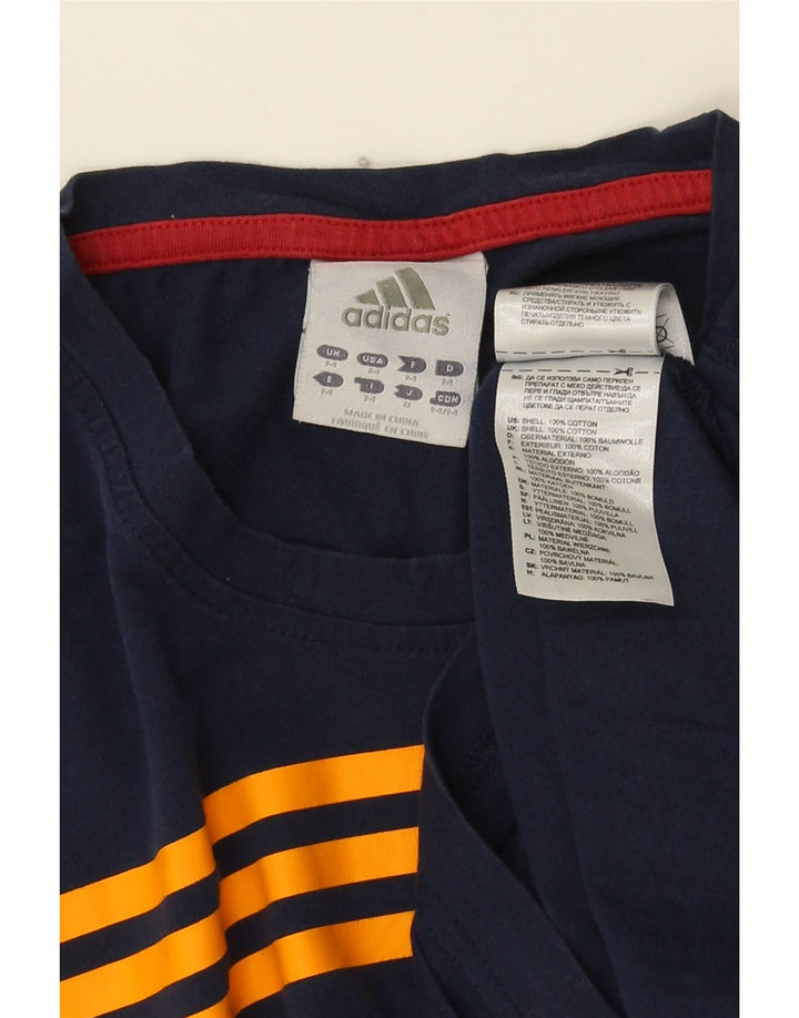 Tricou Bărbați Adidas Top Mediu Bleumarin Bumbac