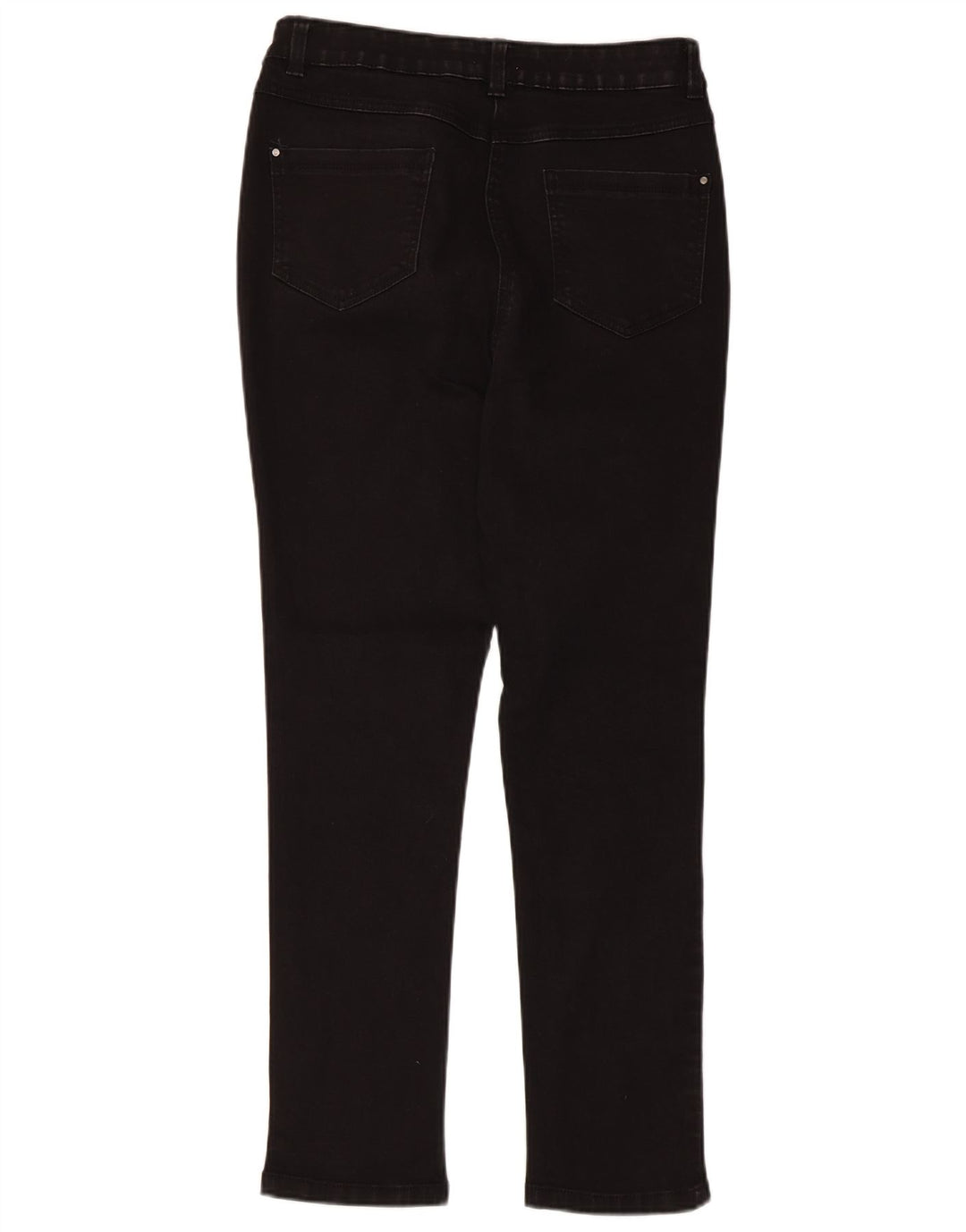 Blugi subțiri pentru femei M&Co UK 12 Medium W30 L27 Bumbac negru