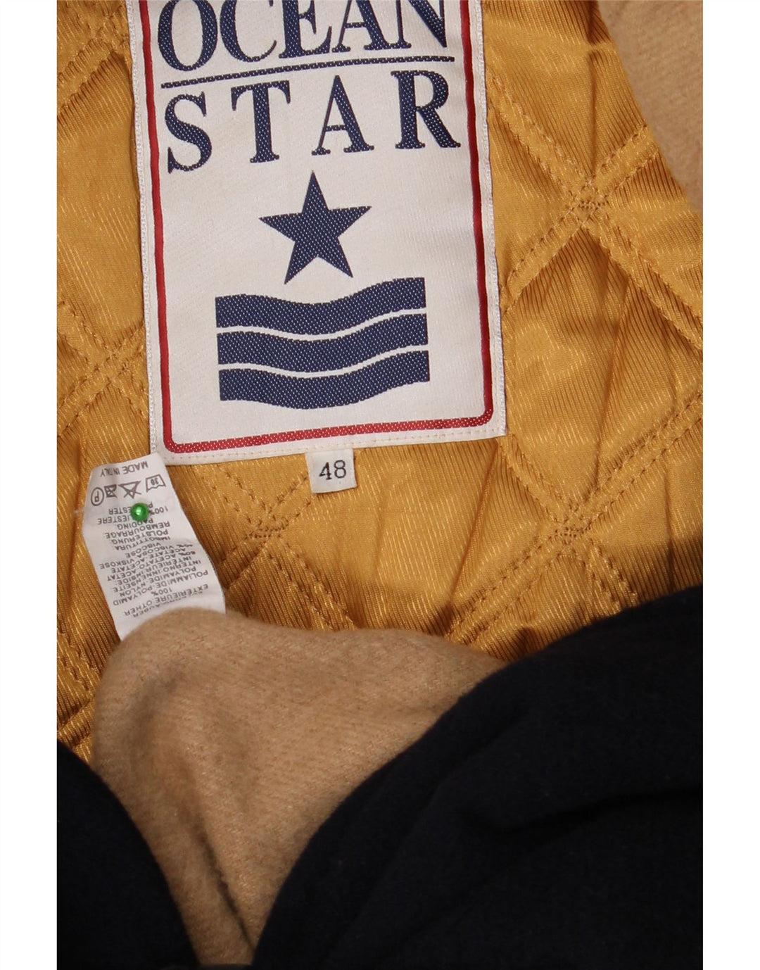 Palton cu glugă pentru bărbați Ocean Star IT 48 Poliamidă albastru bleumarin mediu