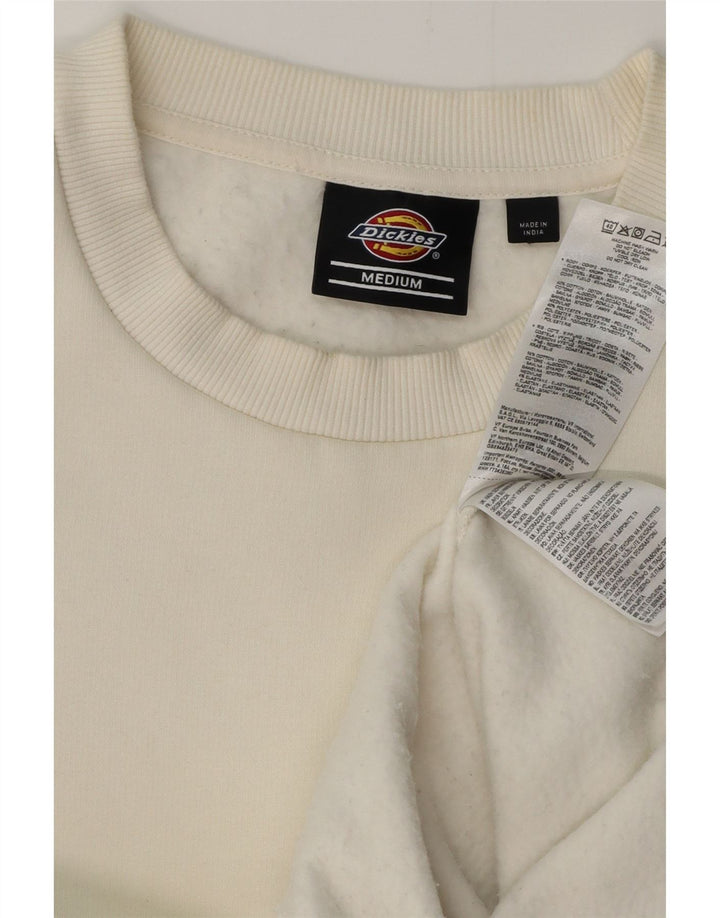 Pulover pentru bărbați DICKIES Pulover mediu din bumbac alb
