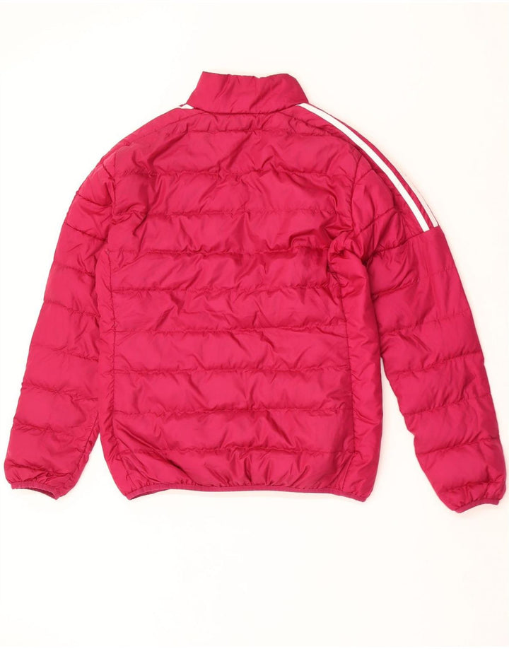Jachetă căptușită pentru femei Adidas UK 16/18, mare, roz, poliester