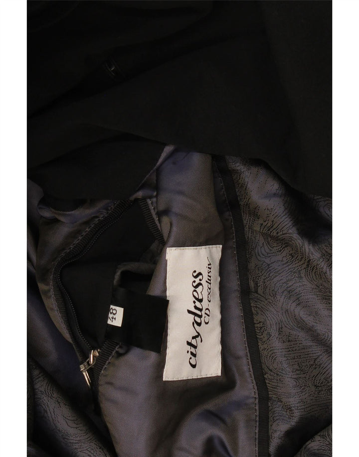 Trenci pentru bărbați vintage IT 48 Medium Negru