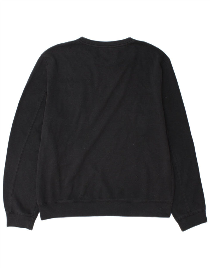 Pulover cu grafică Zara pentru bărbați, poliester mediu negru