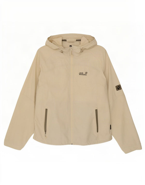 Jack Wolfskin Jachetă de trening cu glugă pentru femei UK 18/20 XL Bej