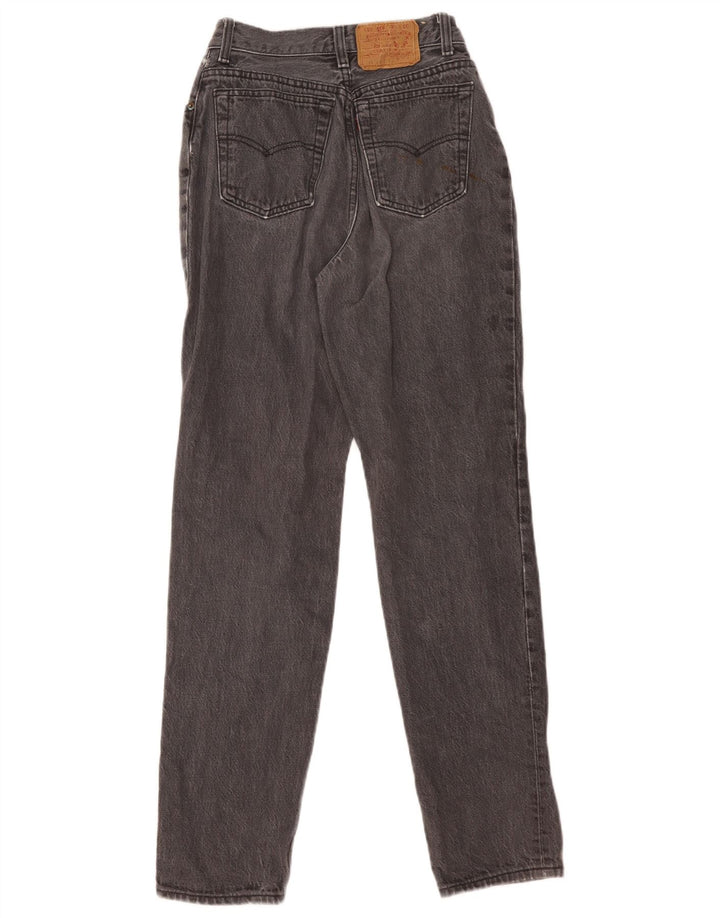 Blugi conici pentru bărbați Levi's W25 L30 gri