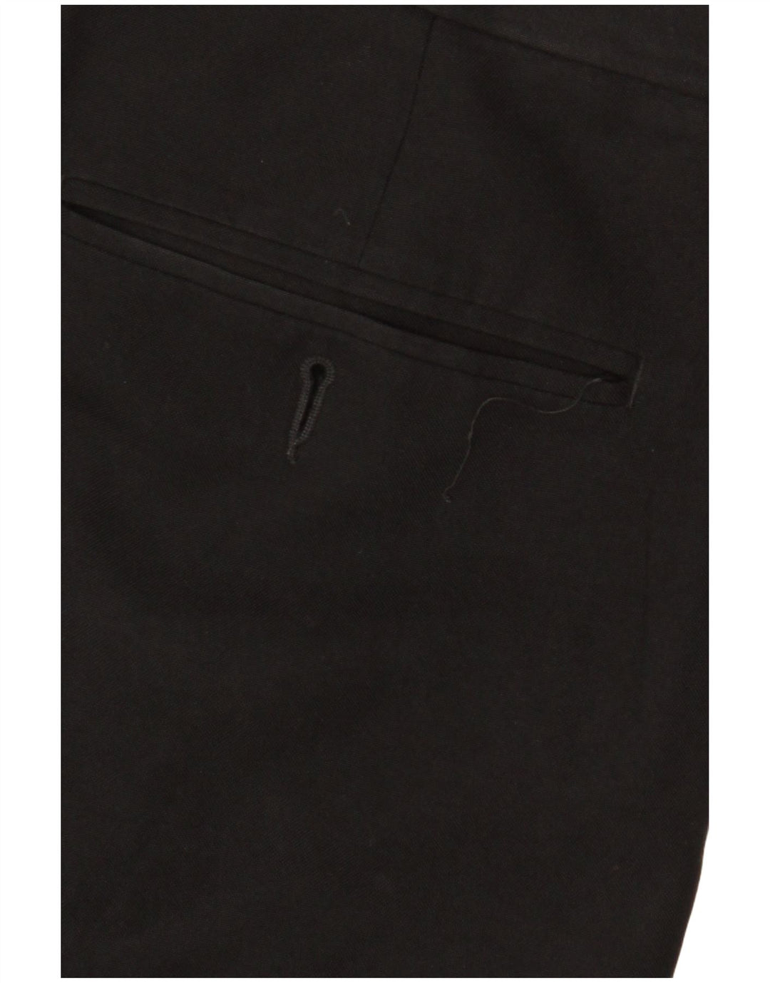 Pantaloni de costum pentru bărbați Marks & Spencer L36 L31 Poliester negru