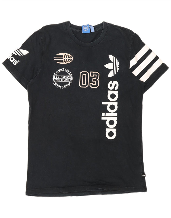 Tricou grafic ADIDAS pentru bărbați Top mare bleumarin