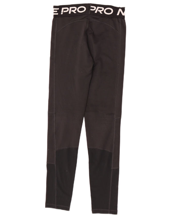 Leggings Nike Fete Dri Fit Graphic 13-14 ani XL Poliester negru