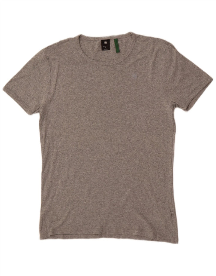 Tricou pentru bărbați G-Star Top mare, gri bumbac cu pete