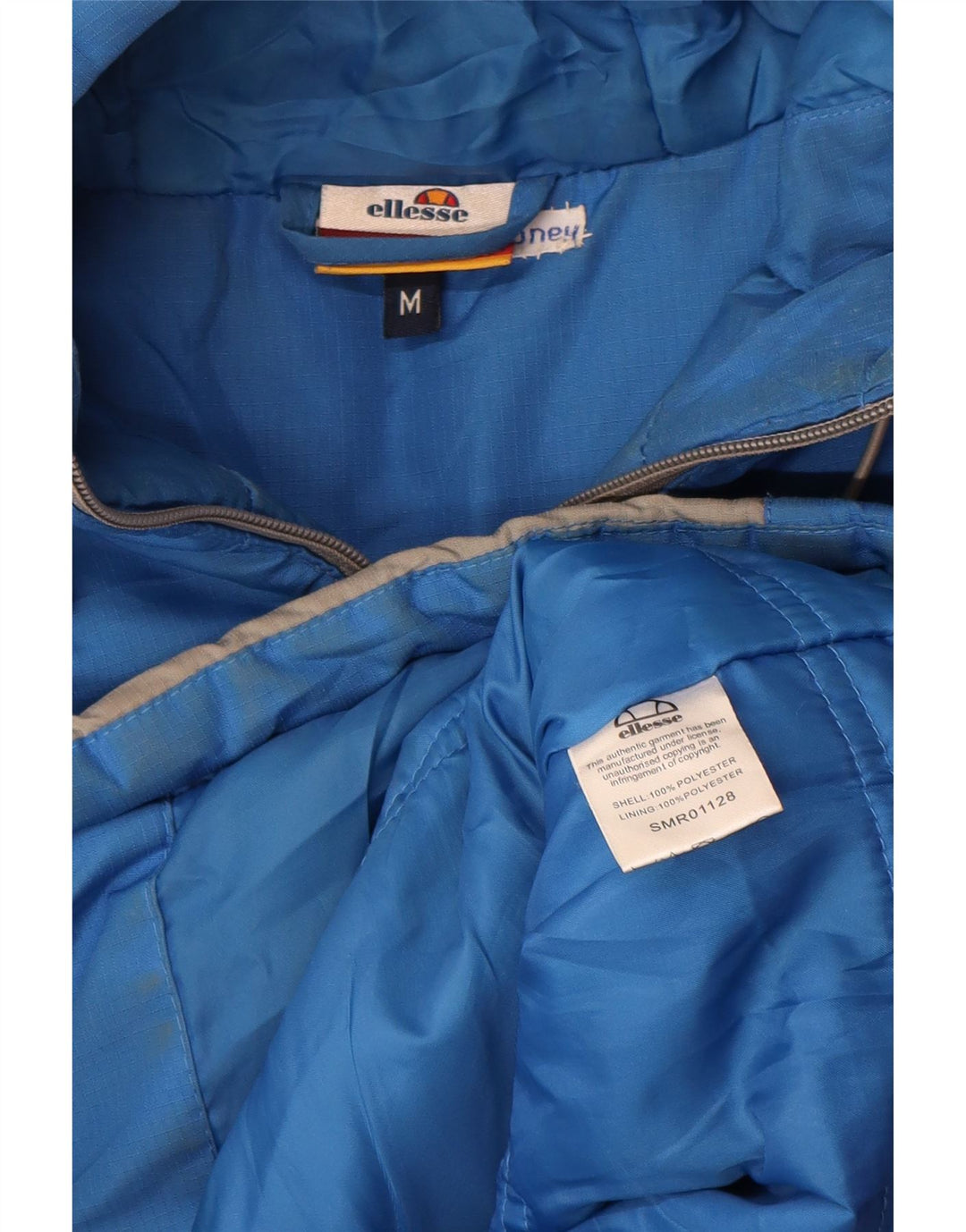 Jachetă căptușită cu grafică pentru bărbați Ellesse UK 38 Medium Multicolor Colorblock