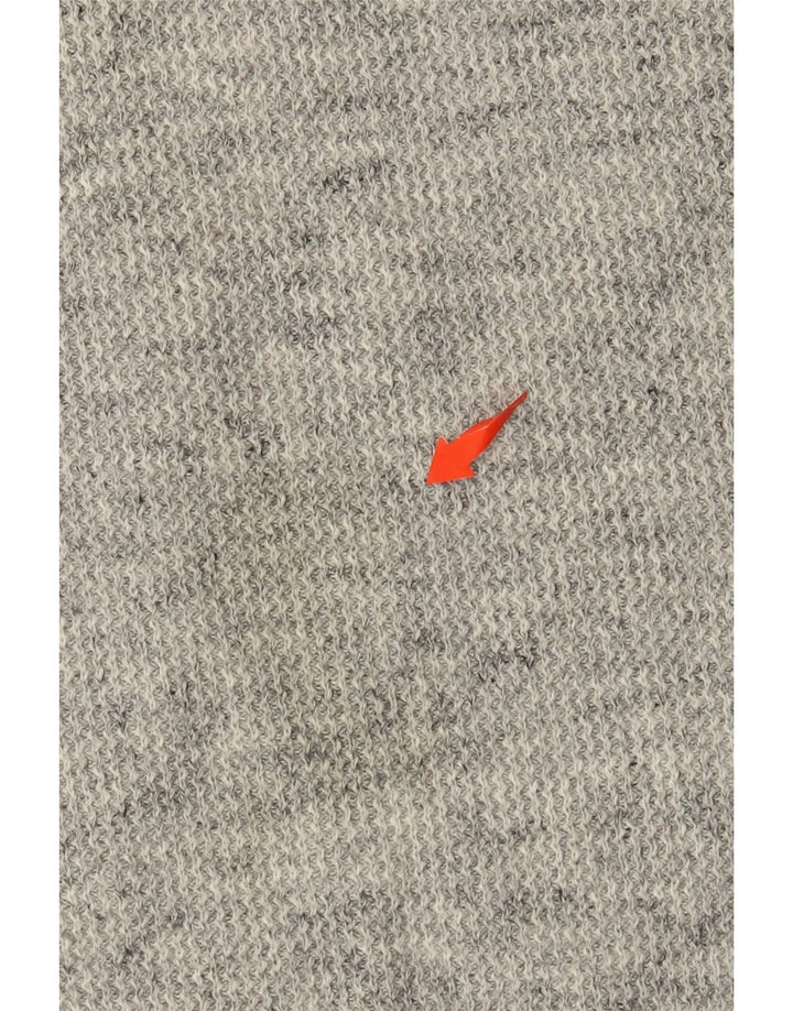 Pulover pentru bărbați SUPERDRY cu gât roșu, 3XL, bumbac cu pete gri