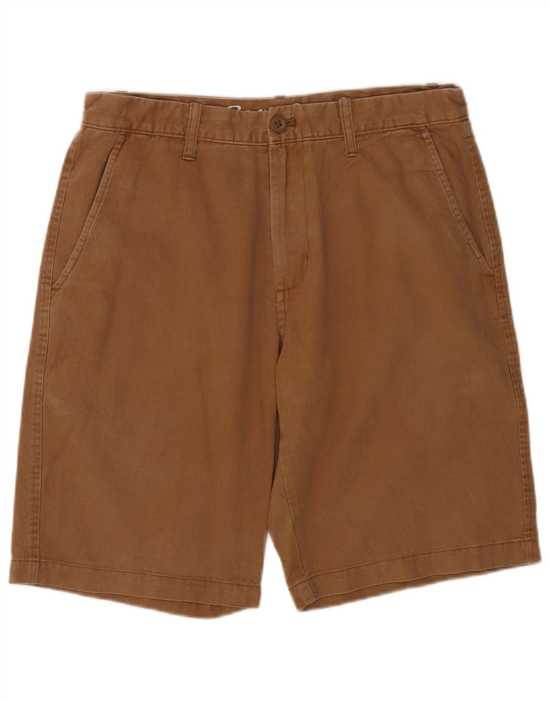 Pantaloni scurți chino pentru bărbați Eddie Bauer W33, bumbac maro mediu