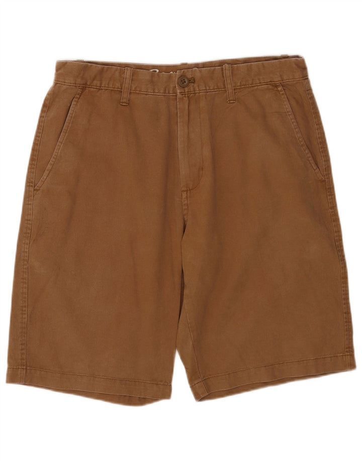 Pantaloni scurți chino pentru bărbați Eddie Bauer W33, bumbac maro mediu