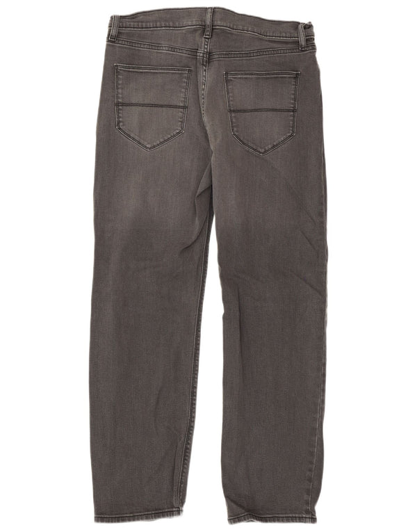 Marks & Spencer Mens Straight Jeans W32 L29 Grey Cotton