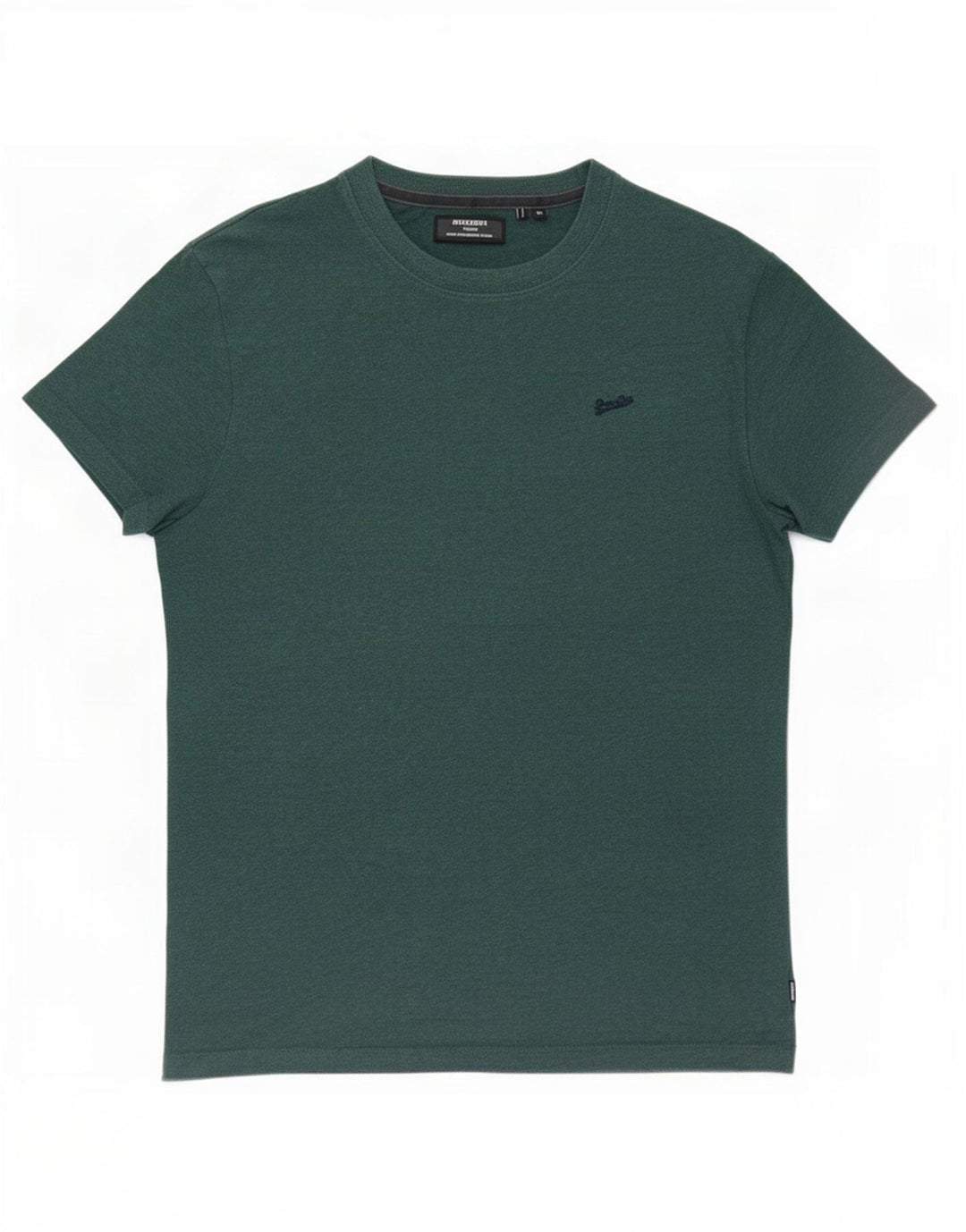 Tricou Superdry pentru bărbați Top din bumbac verde mediu